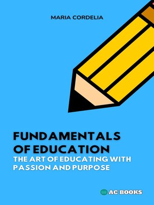 cover image of Fundamentals of Education